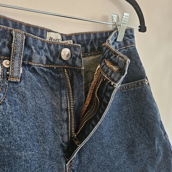 Princess Polly High-Waist Denim Blue Shorts - Picture 6 of 8